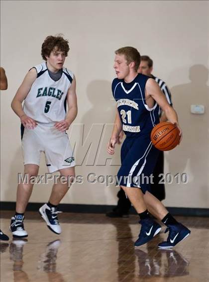 Thumbnail 2 in Nazarene Christian Academy vs Trinity Christian (Lake Country Classic) photogallery.