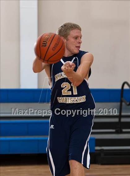 Thumbnail 2 in Nazarene Christian Academy vs Trinity Christian (Lake Country Classic) photogallery.