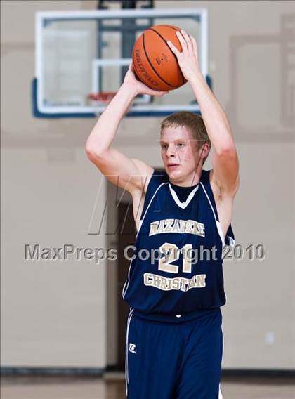 Thumbnail 2 in Nazarene Christian Academy vs Trinity Christian (Lake Country Classic) photogallery.
