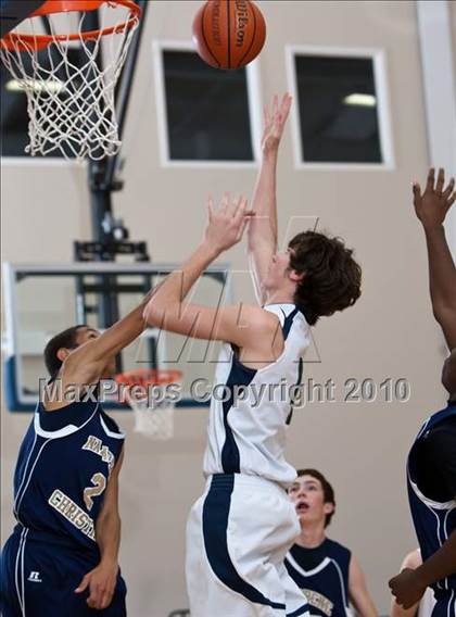 Thumbnail 1 in Nazarene Christian Academy vs Trinity Christian (Lake Country Classic) photogallery.