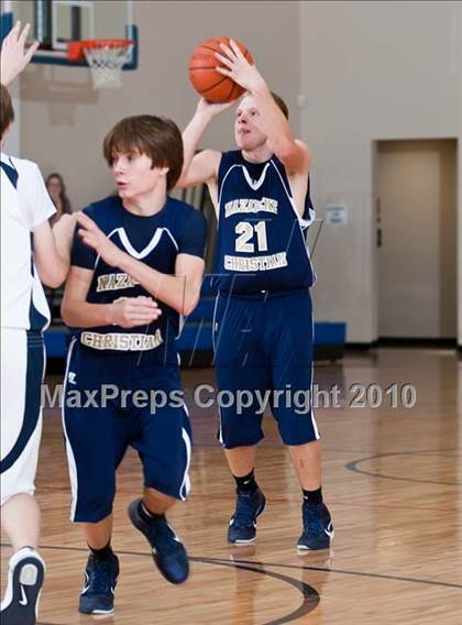 Thumbnail 1 in Nazarene Christian Academy vs Trinity Christian (Lake Country Classic) photogallery.