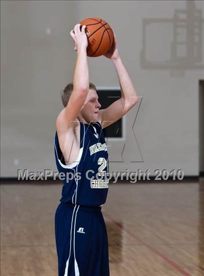 Thumbnail 2 in Nazarene Christian Academy vs Trinity Christian (Lake Country Classic) photogallery.