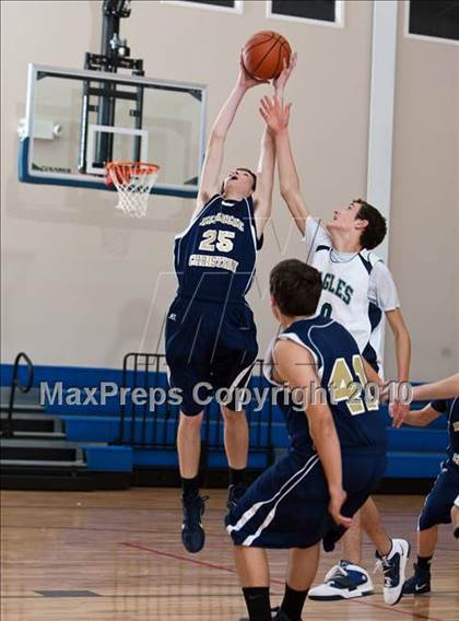 Thumbnail 3 in Nazarene Christian Academy vs Trinity Christian (Lake Country Classic) photogallery.