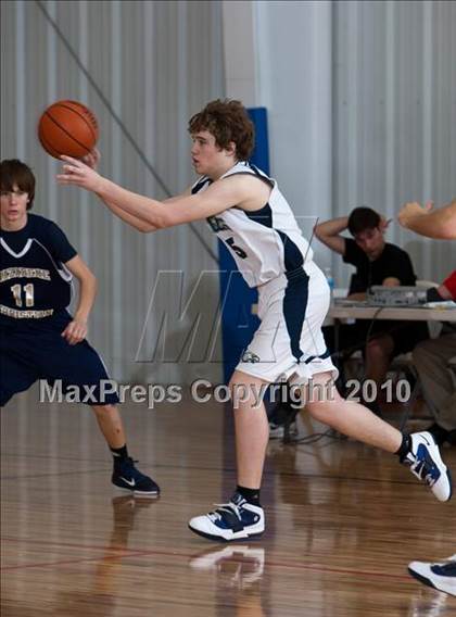 Thumbnail 3 in Nazarene Christian Academy vs Trinity Christian (Lake Country Classic) photogallery.