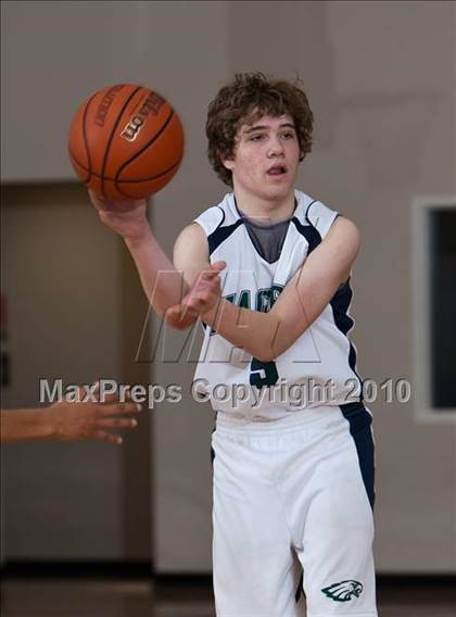 Thumbnail 2 in Nazarene Christian Academy vs Trinity Christian (Lake Country Classic) photogallery.
