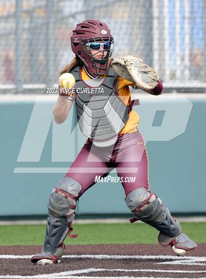 Thumbnail 2 in Sinton @ Dripping Springs (Brittany Tuck Memorial Softball Tournament) photogallery.