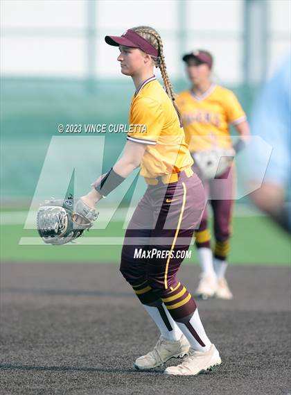 Thumbnail 3 in Sinton @ Dripping Springs (Brittany Tuck Memorial Softball Tournament) photogallery.