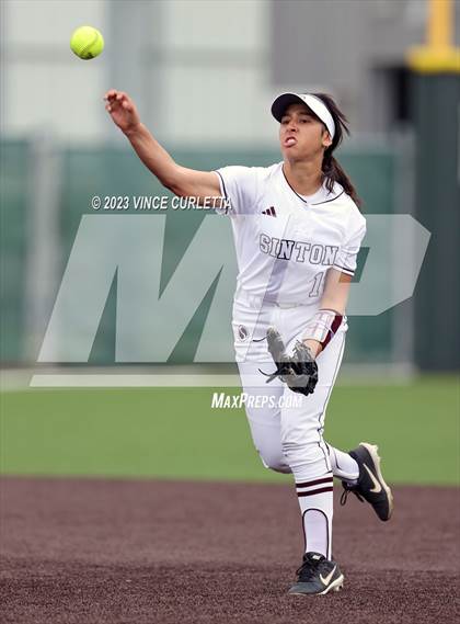 Thumbnail 2 in Sinton @ Dripping Springs (Brittany Tuck Memorial Softball Tournament) photogallery.