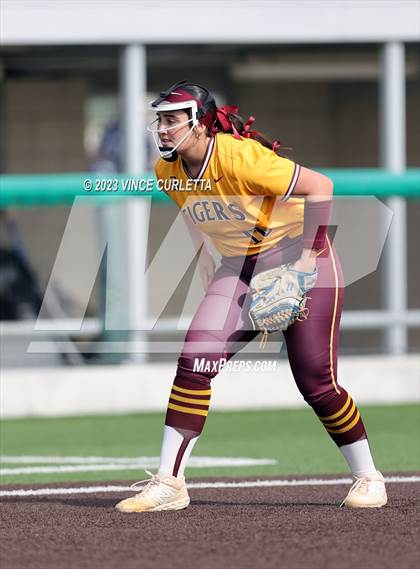 Thumbnail 2 in Sinton @ Dripping Springs (Brittany Tuck Memorial Softball Tournament) photogallery.