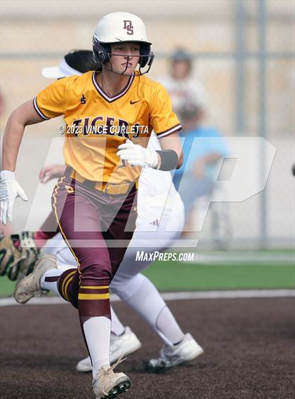 Thumbnail 3 in Sinton @ Dripping Springs (Brittany Tuck Memorial Softball Tournament) photogallery.