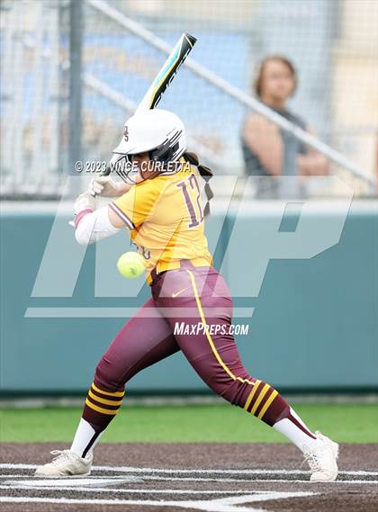 Thumbnail 2 in Sinton @ Dripping Springs (Brittany Tuck Memorial Softball Tournament) photogallery.