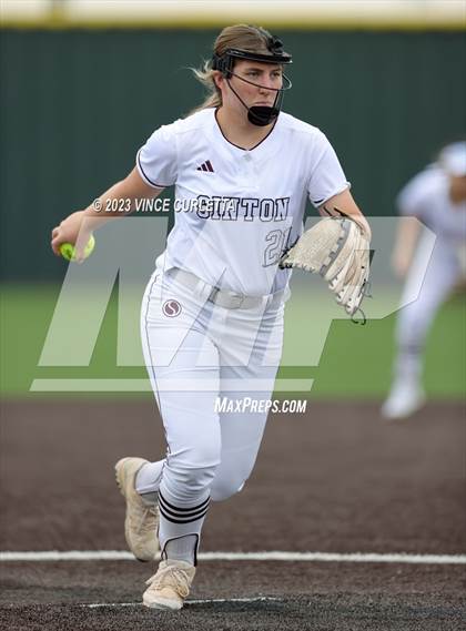 Thumbnail 2 in Sinton @ Dripping Springs (Brittany Tuck Memorial Softball Tournament) photogallery.