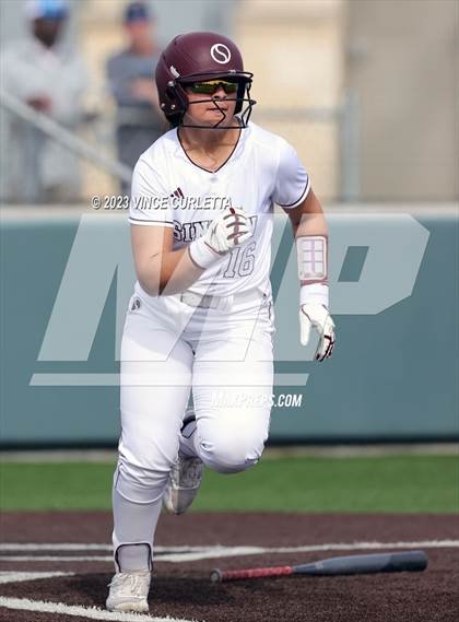 Thumbnail 2 in Sinton @ Dripping Springs (Brittany Tuck Memorial Softball Tournament) photogallery.