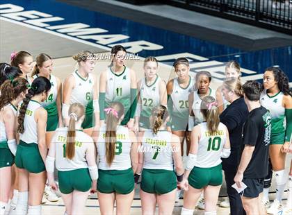 Thumbnail 2 in Stratford vs. Manvel (UIL Volleyball 6A D2 Regional Semifinal) photogallery.