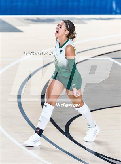 Thumbnail 2 in Stratford vs. Manvel (UIL Volleyball 6A D2 Regional Semifinal) photogallery.