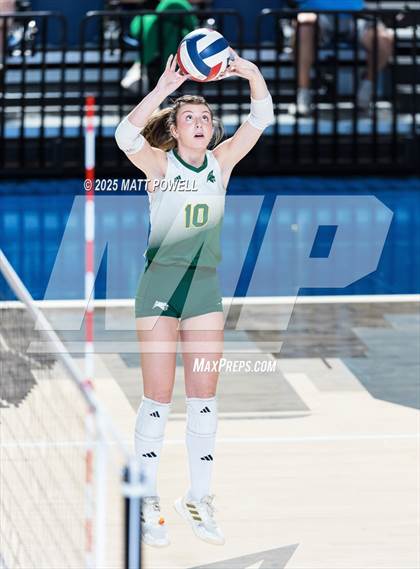 Thumbnail 3 in Stratford vs. Manvel (UIL Volleyball 6A D2 Regional Semifinal) photogallery.