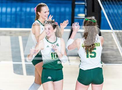 Thumbnail 1 in Stratford vs. Manvel (UIL Volleyball 6A D2 Regional Semifinal) photogallery.