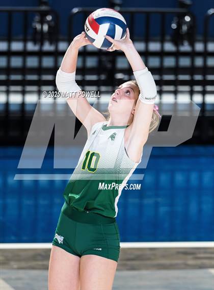 Thumbnail 1 in Stratford vs. Manvel (UIL Volleyball 6A D2 Regional Semifinal) photogallery.