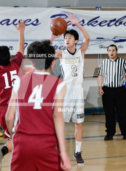 Thumbnail 1 in Covina vs South El Monte (Baldwin Park Tournament) photogallery.