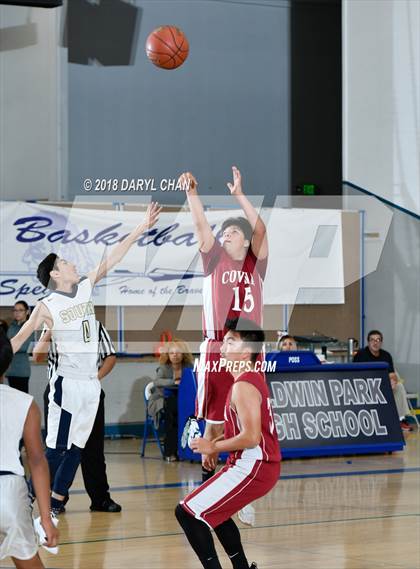 Thumbnail 3 in Covina vs South El Monte (Baldwin Park Tournament) photogallery.
