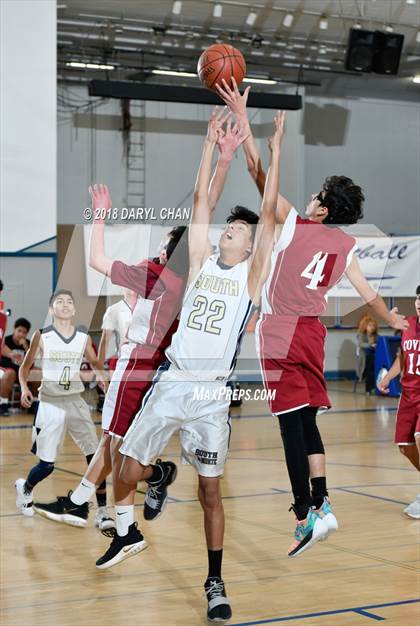 Thumbnail 2 in Covina vs South El Monte (Baldwin Park Tournament) photogallery.
