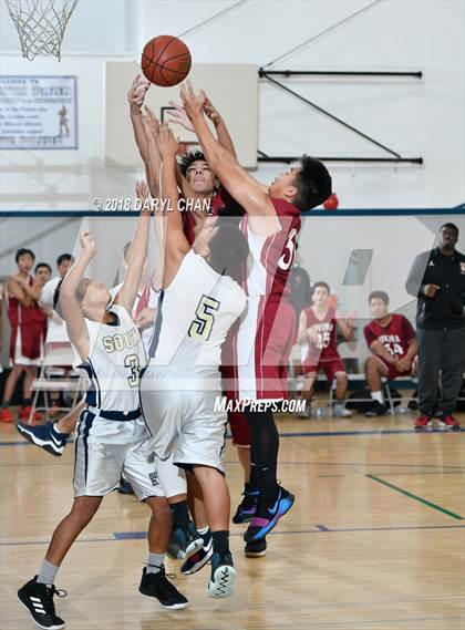 Thumbnail 3 in Covina vs South El Monte (Baldwin Park Tournament) photogallery.