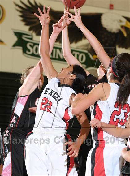 Thumbnail 3 in Gunn vs. Excel Academy (McNair Winter Shootout) photogallery.