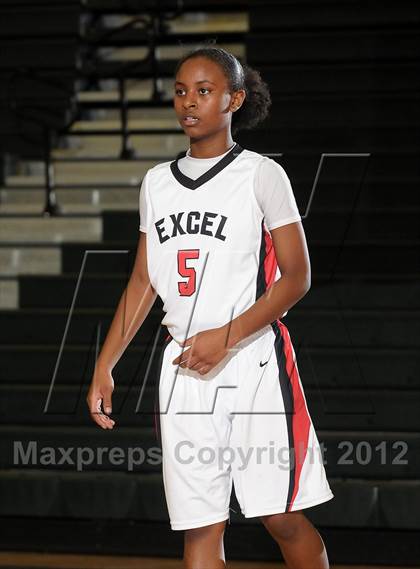 Thumbnail 3 in Gunn vs. Excel Academy (McNair Winter Shootout) photogallery.