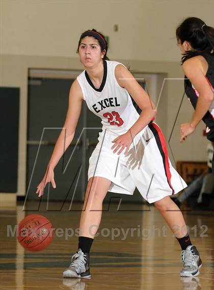 Thumbnail 1 in Gunn vs. Excel Academy (McNair Winter Shootout) photogallery.