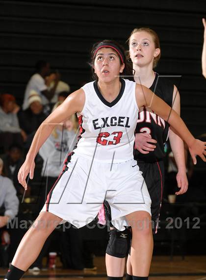 Thumbnail 3 in Gunn vs. Excel Academy (McNair Winter Shootout) photogallery.