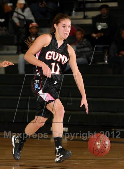 Thumbnail 2 in Gunn vs. Excel Academy (McNair Winter Shootout) photogallery.