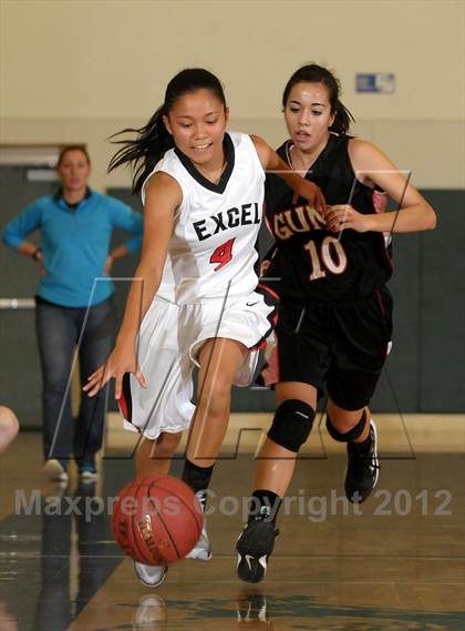 Thumbnail 2 in Gunn vs. Excel Academy (McNair Winter Shootout) photogallery.
