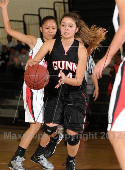 Thumbnail 1 in Gunn vs. Excel Academy (McNair Winter Shootout) photogallery.