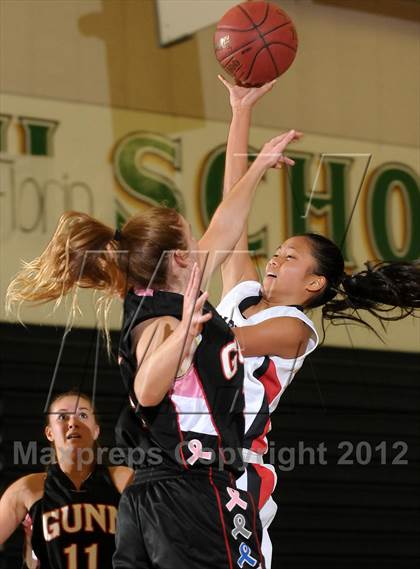 Thumbnail 2 in Gunn vs. Excel Academy (McNair Winter Shootout) photogallery.