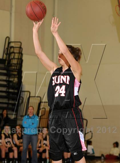 Thumbnail 2 in Gunn vs. Excel Academy (McNair Winter Shootout) photogallery.