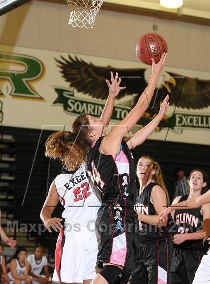 Thumbnail 2 in Gunn vs. Excel Academy (McNair Winter Shootout) photogallery.