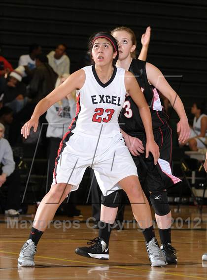 Thumbnail 2 in Gunn vs. Excel Academy (McNair Winter Shootout) photogallery.