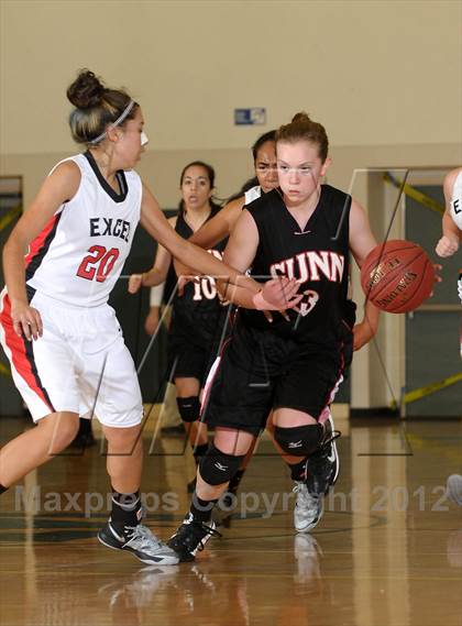 Thumbnail 2 in Gunn vs. Excel Academy (McNair Winter Shootout) photogallery.