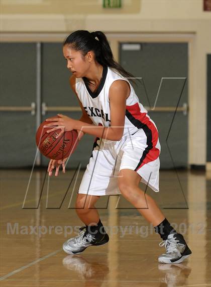 Thumbnail 2 in Gunn vs. Excel Academy (McNair Winter Shootout) photogallery.