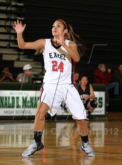 Thumbnail 3 in Gunn vs. Excel Academy (McNair Winter Shootout) photogallery.