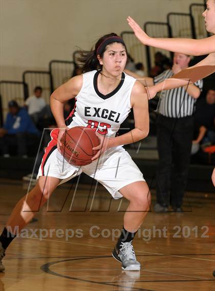 Thumbnail 3 in Gunn vs. Excel Academy (McNair Winter Shootout) photogallery.