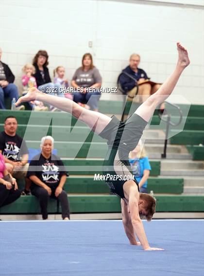 Thumbnail 3 in Texas High School Gymnastics Coaches Association Region 2 Championship photogallery.