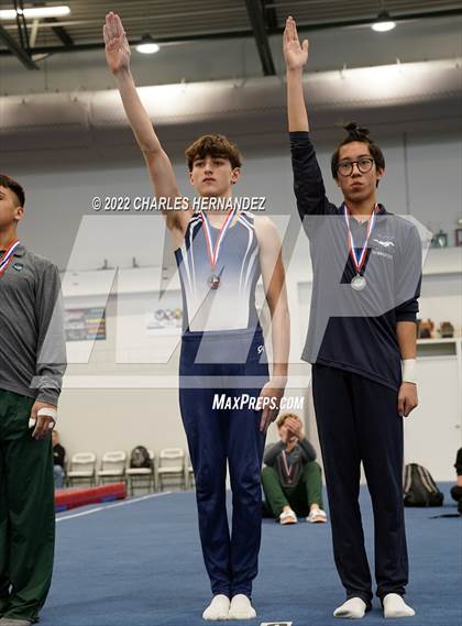 Thumbnail 2 in Texas High School Gymnastics Coaches Association Region 2 Championship photogallery.