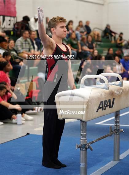 Thumbnail 3 in Texas High School Gymnastics Coaches Association Region 2 Championship photogallery.