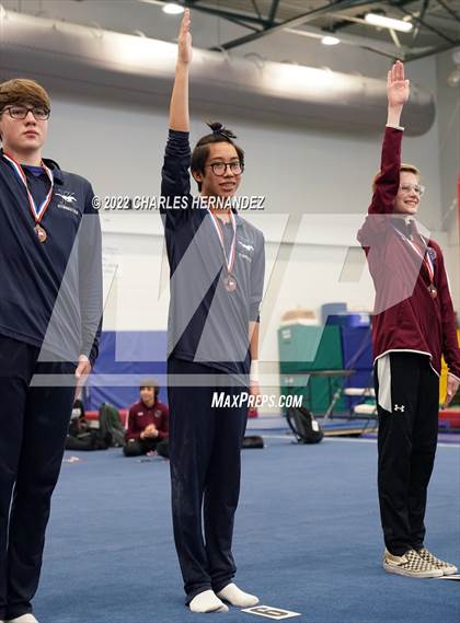 Thumbnail 3 in Texas High School Gymnastics Coaches Association Region 2 Championship photogallery.