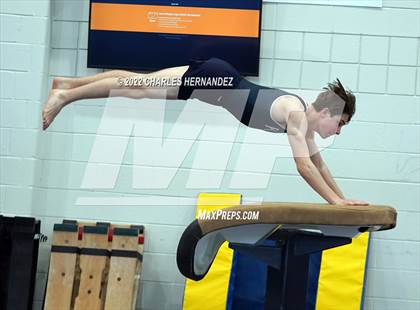 Thumbnail 3 in Texas High School Gymnastics Coaches Association Region 2 Championship photogallery.