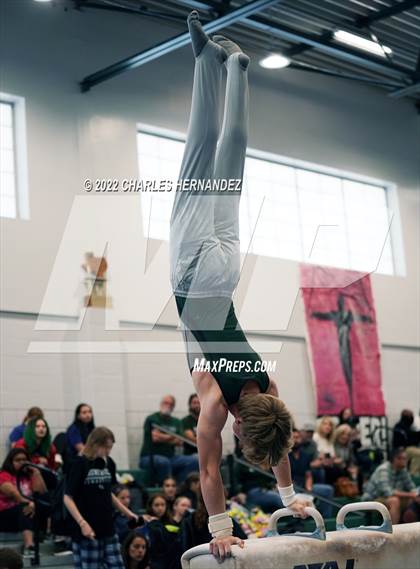Thumbnail 2 in Texas High School Gymnastics Coaches Association Region 2 Championship photogallery.