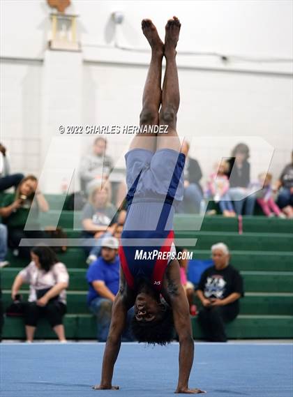 Thumbnail 2 in Texas High School Gymnastics Coaches Association Region 2 Championship photogallery.