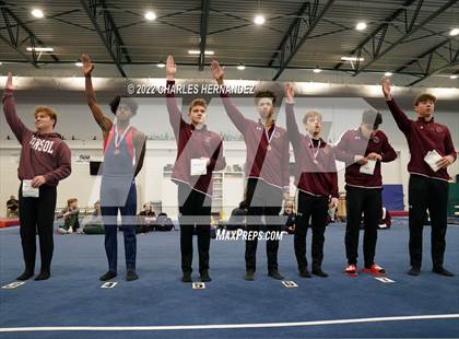 Thumbnail 3 in Texas High School Gymnastics Coaches Association Region 2 Championship photogallery.