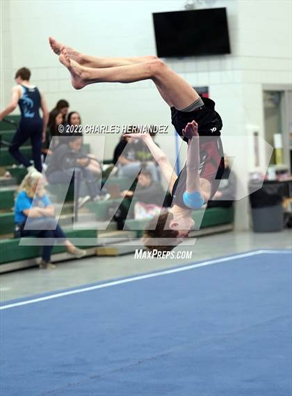 Thumbnail 2 in Texas High School Gymnastics Coaches Association Region 2 Championship photogallery.